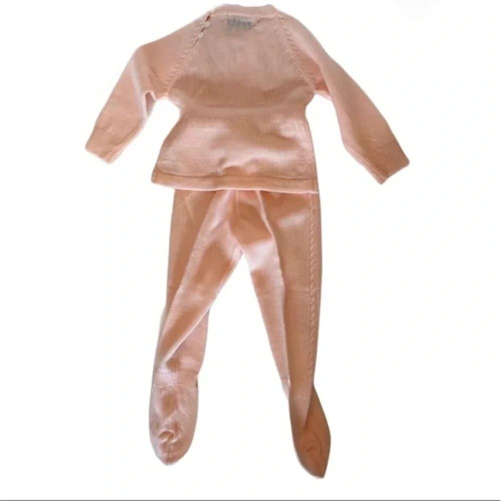 Bloomingdale’s Pink Sweater & Pants‎ Set​ NWT